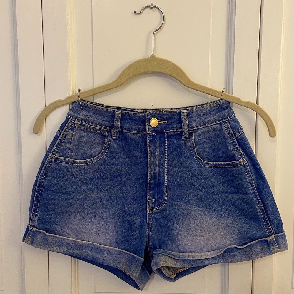 Kendall & Kylie Blue Denim Shorts